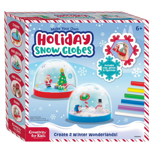 Make Your Own Holiday Snow Globes