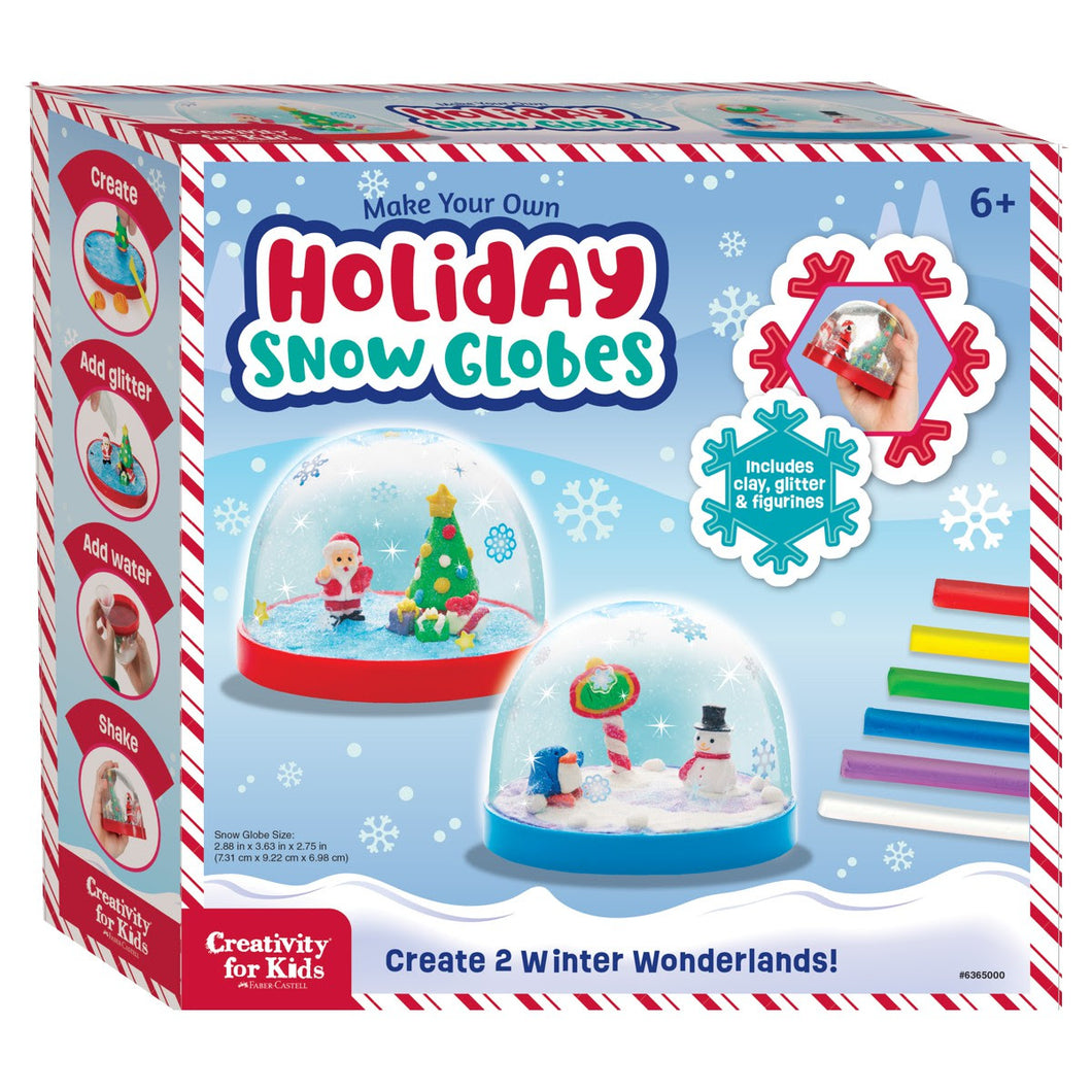 Make Your Own Holiday Snow Globes