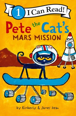 I Can Read Pete The Cat's Mars Mission Book