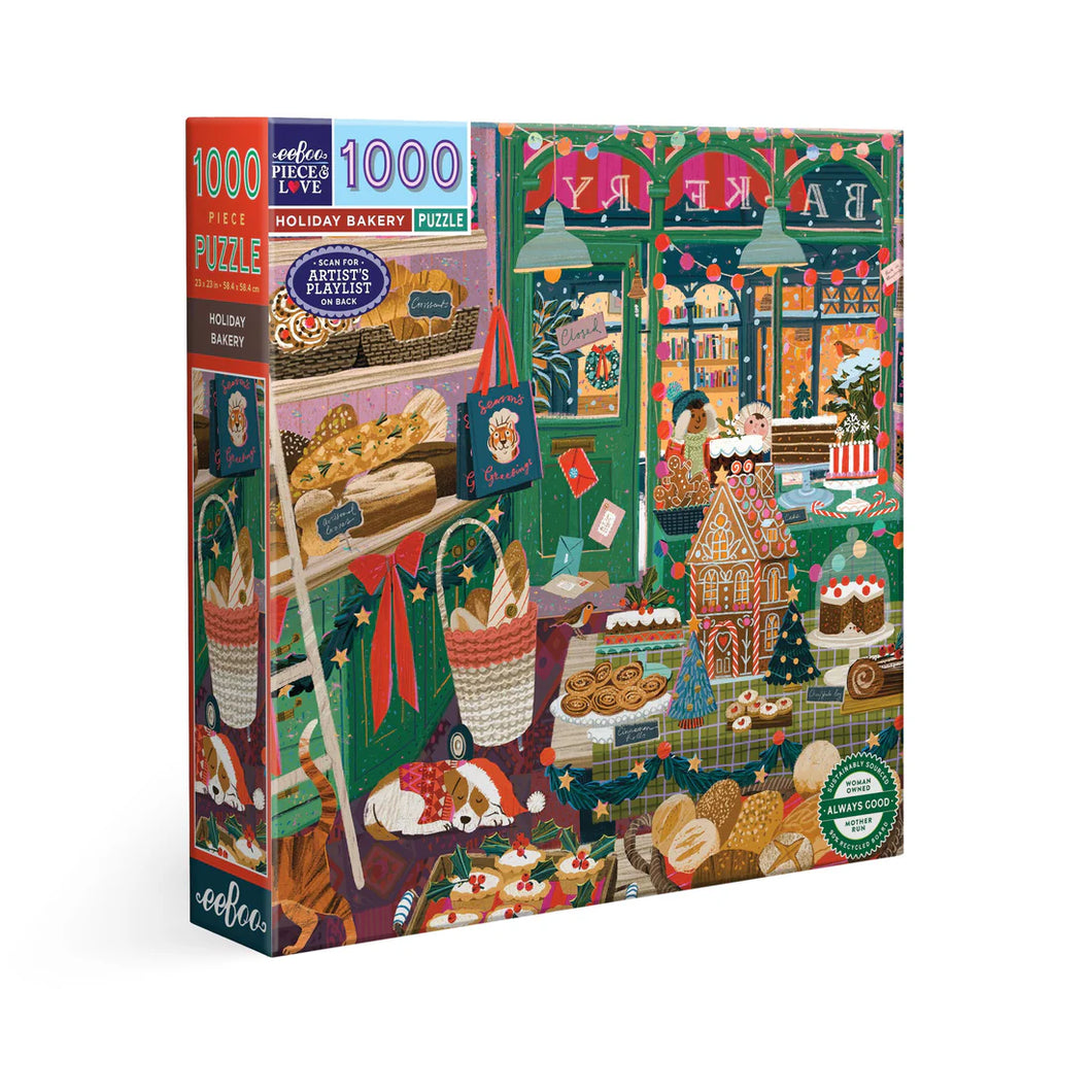 1000 PC Holiday Bakery Puzzle