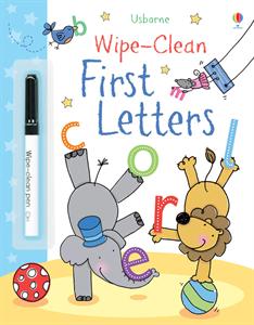 Wipe-Clean First Letters