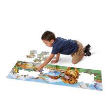 Load image into Gallery viewer, Land Of Dinosaurs 48 Piece Floor Puzzle