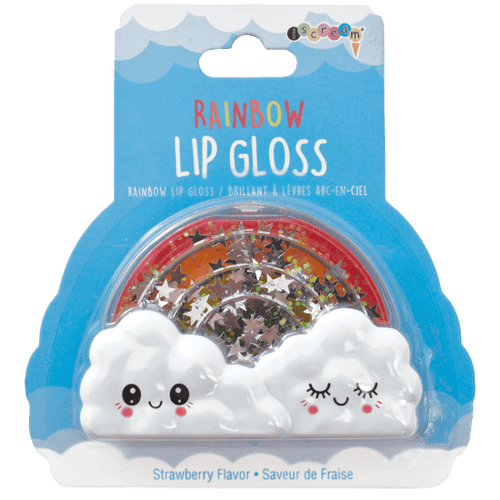 Rainbow Lip Gloss Strawberry Flavor