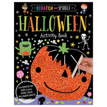 Load image into Gallery viewer, Scratch And Sparkle Halloween Activity Book