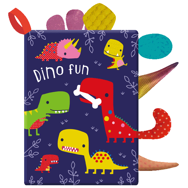 Dino Fun Sensory Cloth Book
