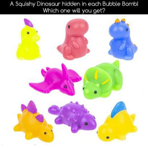 Dinosaur Squishy Surprise Bubble Bath Bomb