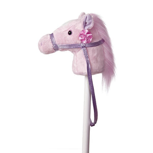 37" Fantasy Pink Giddy Up Stick Pony