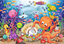 Load image into Gallery viewer, 24 PC Fishie&#39;s Fortune Floor Puzzle