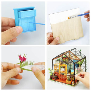 DIY Cathy's Flower House Miniature Kit