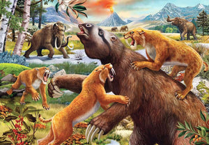 2 x 24 PC Jurassic Wildlife Puzzle