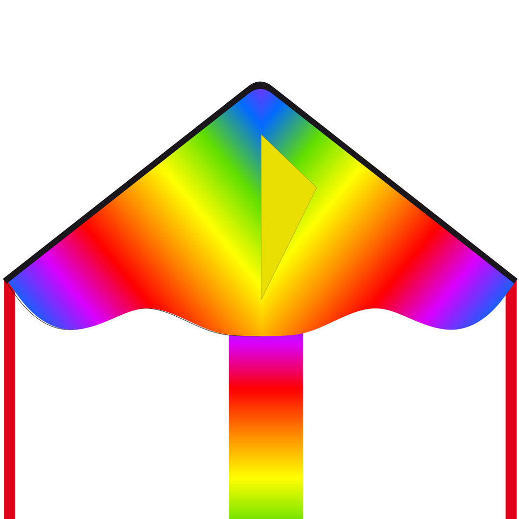 Simple Flyer Radiant Rainbow Kite