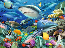 Load image into Gallery viewer, 100 PC Shark Reef Puzzle
