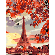 Load image into Gallery viewer, Eiffel Tower Artwille Paint By Numbers