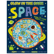 Load image into Gallery viewer, Glow In The Dark Space Activity Book