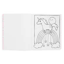 Load image into Gallery viewer, Enchanting Unicorns Color-In&#39; Book