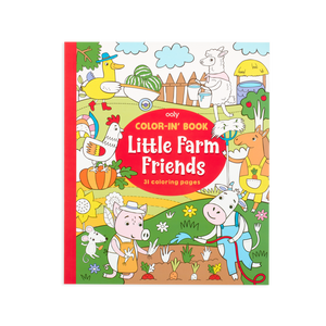 Little Farm Friends Color-In' Book