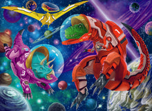 Load image into Gallery viewer, 200 PC Space Dinosaurs Puzzle