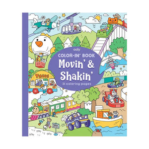 Movin' & Shakin' Color-In' Book