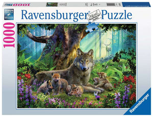 1000 PC Wolves In The Forest Puzzle