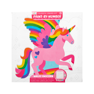 Colorific Canvas Paint By Number Magic Unicorn