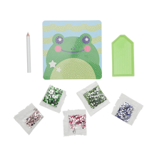 Load image into Gallery viewer, Razzle Dazzle DIY Gem Art Funny Frog