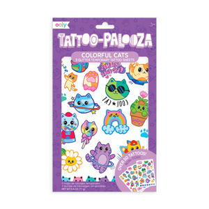 Colorful Cats Tattoo-Palooza
