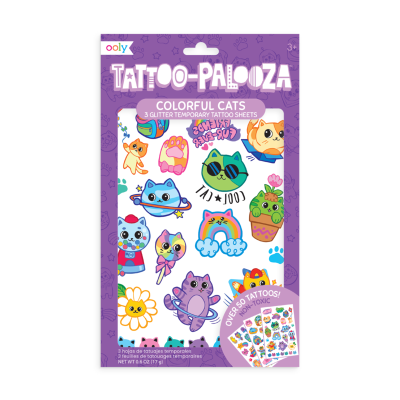 Colorful Cats Tattoo-Palooza