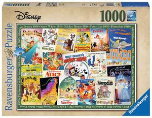 1000 PC Disney Vintage Movie Posters