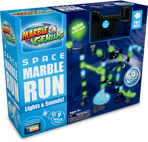 Space Marble Run Lights & Sounds 60 Piece Set