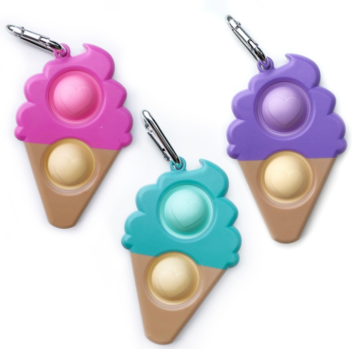 Keychain OMG Ice Cream Pop Fidgety