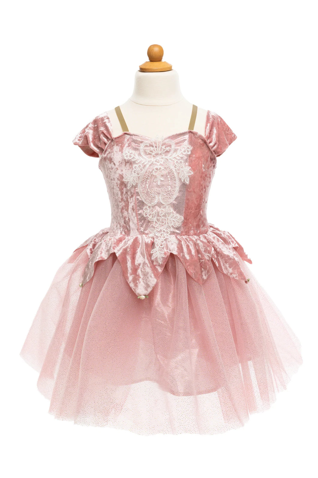 Holiday Ballerina Dress Dusty Rose Size 7-8