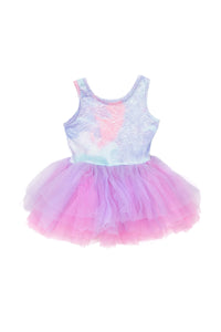 Multi/Lilac Ballet Tutu Dress Size 3/4
