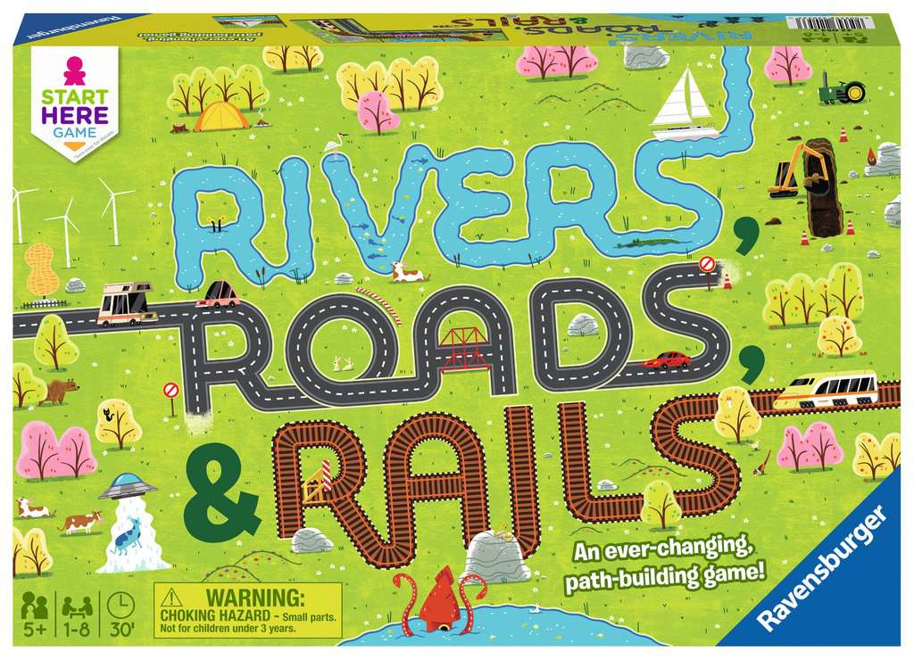Rivers, Roads, and Rails