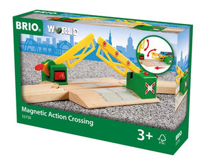 Magnetic Action Railway Crossing