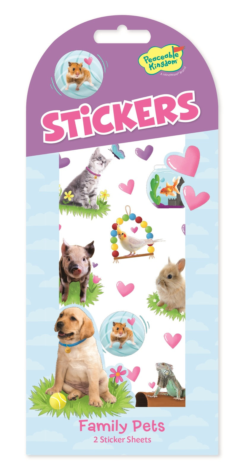 Family Pets Sticker Pack