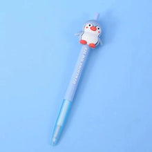 Load image into Gallery viewer, Penguin Retractable Gel Pen
