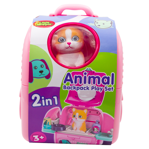 Animal Backpack Play Set 2 in 1