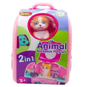 Animal Backpack Play Set 2 in 1