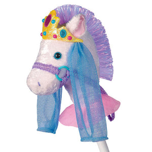 33" Princess Pony Fancy Prancers Stick Horse