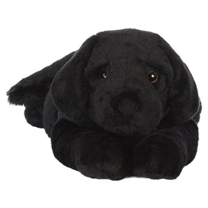 28" Black Labrador Super Flopsie