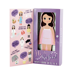 Sofia Magnetic Dress Up Kit ShenanigansToys Sofia Magnetic Dress Up Kit ShenanigansToys