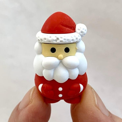 Red Santa Eraser