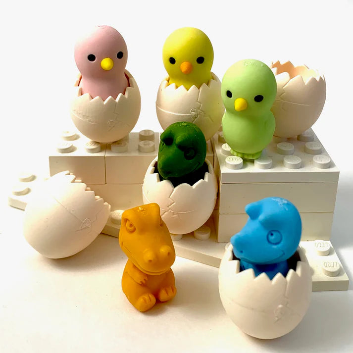 Chicken Or Dino In Egg Eraser