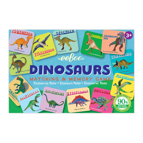 Dinosaurs Match and Memory