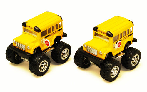 Funny School Bus Big Wheel