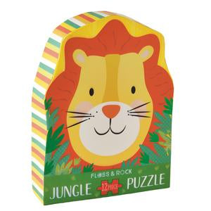 12 Piece Lion Shaped Puzzle