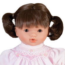 Load image into Gallery viewer, 10&quot; Bella Doll Brunette Short Pigtails With Brown Eyes