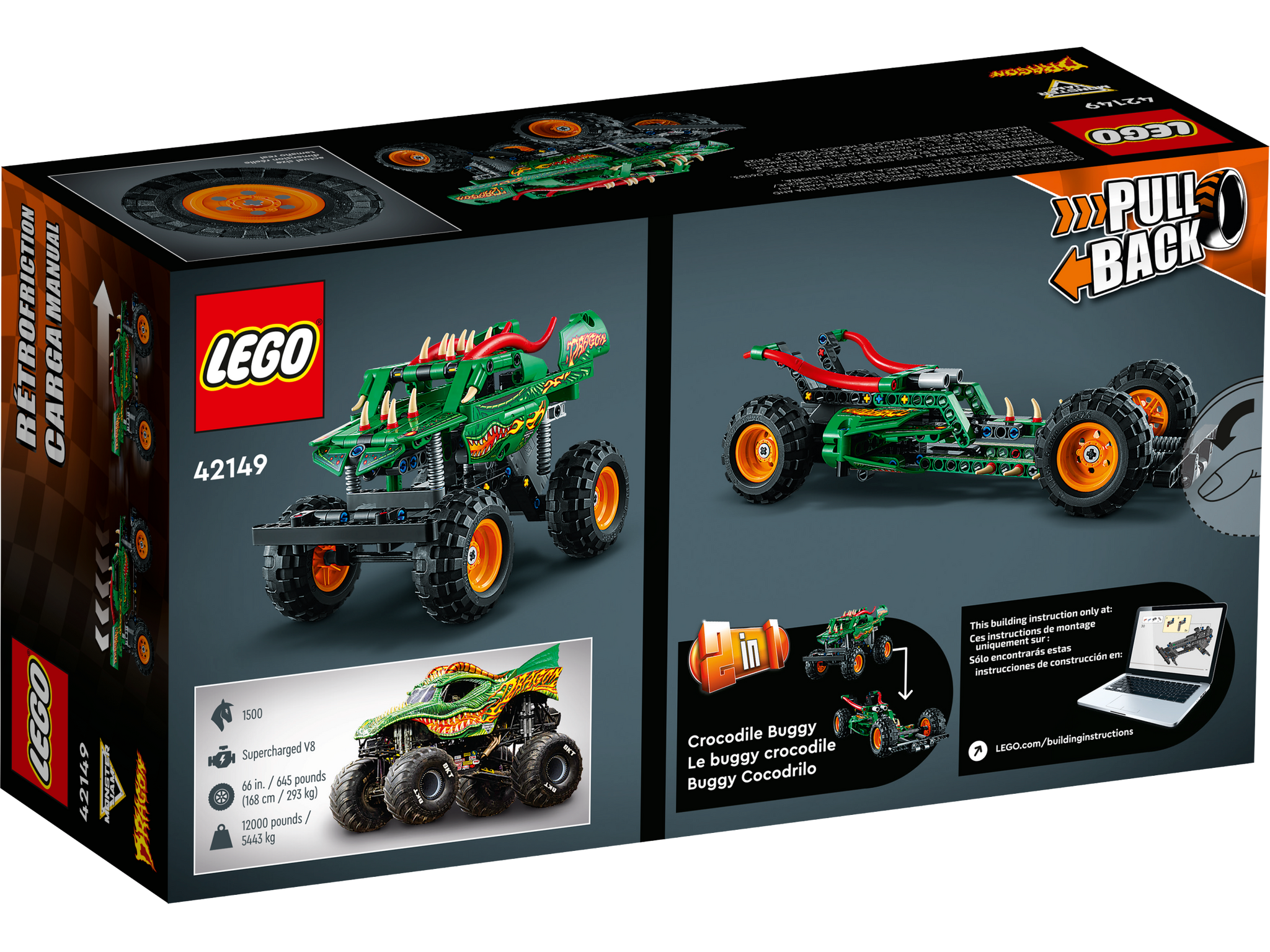 Technic Monster Jam Dragon ShenanigansToys