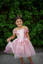 Load image into Gallery viewer, Holiday Ballerina Dress Dusty Rose Size 5-6