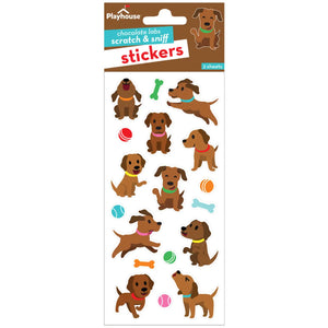 Chocolate Labs Scratch & Sniff Stickers